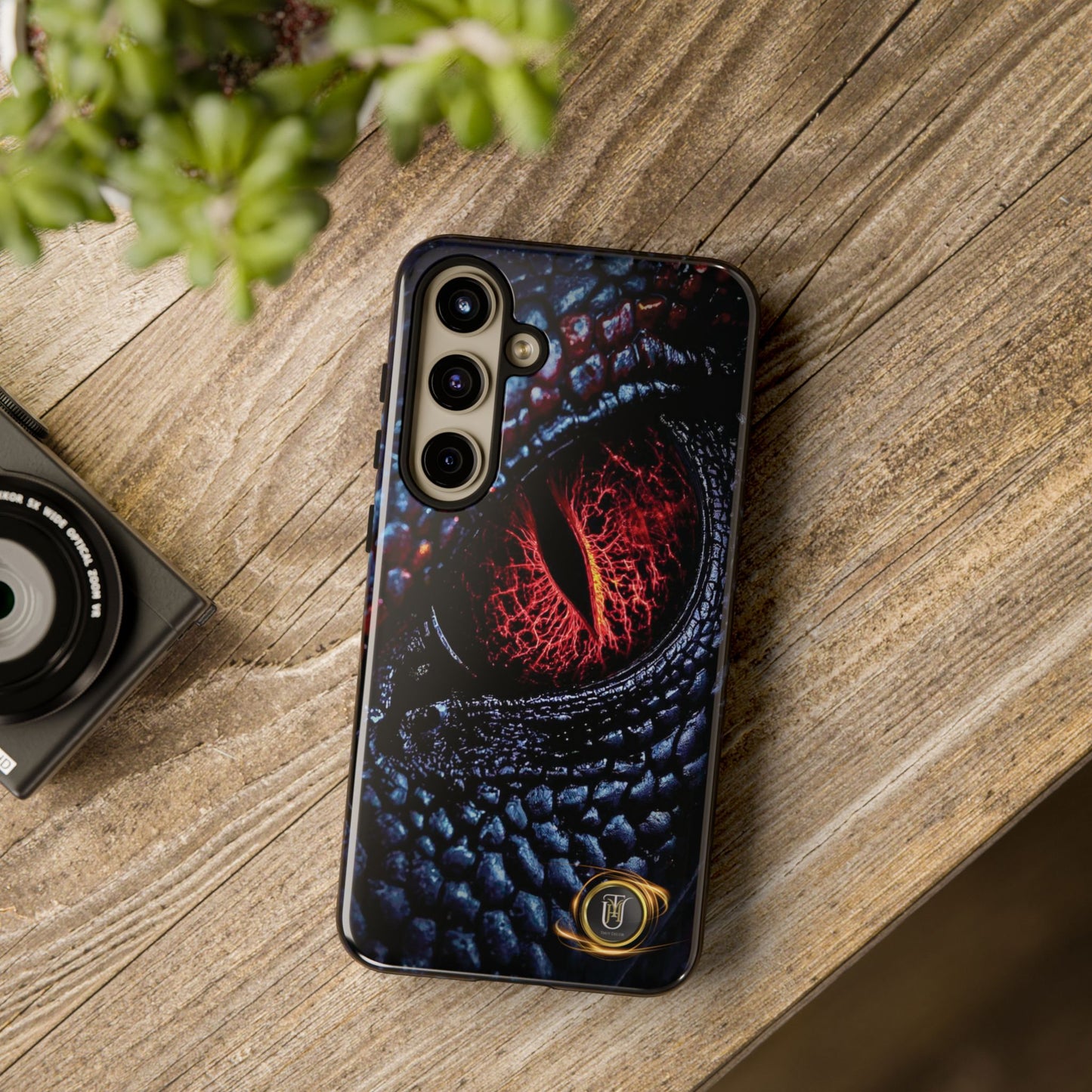 Evil Dragon Eye Phone Case — 'It Looks at You' Protective Cover