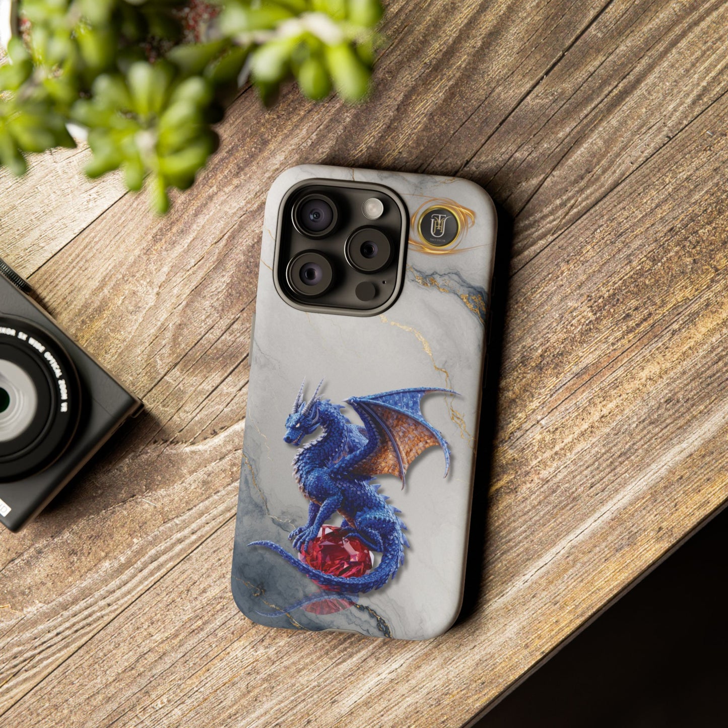 Lapis Dragon Gem Guardian Phone Case