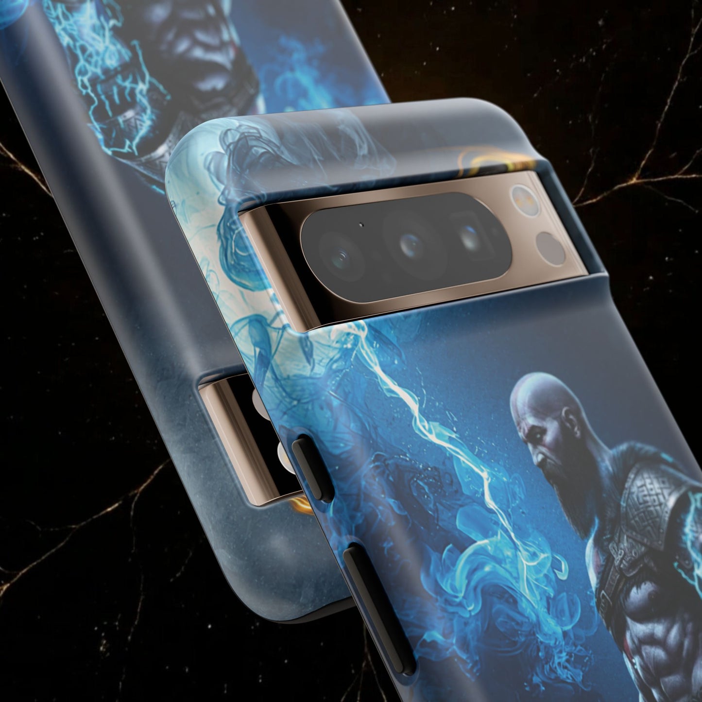 Norse Warrior Phone Case — Viking Shield & Helmet Tough Cover