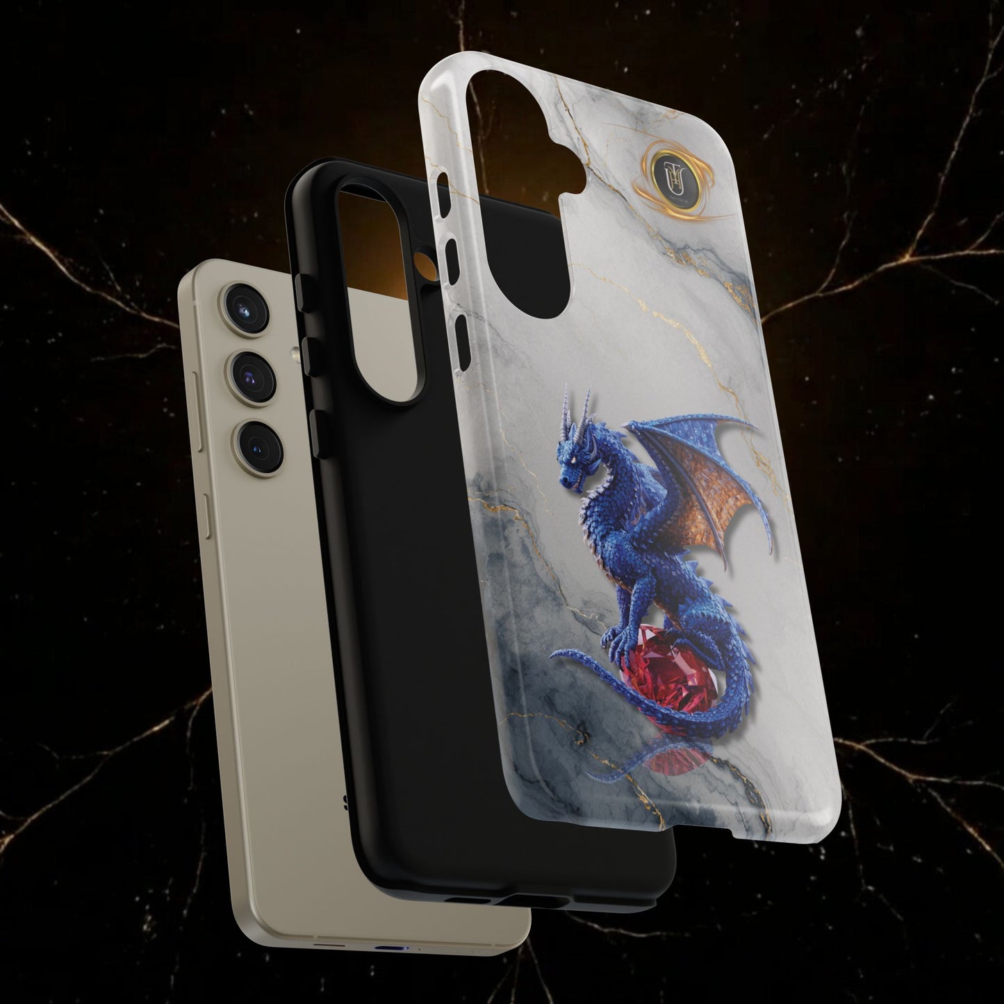 Lapis Dragon Gem Guardian Phone Case