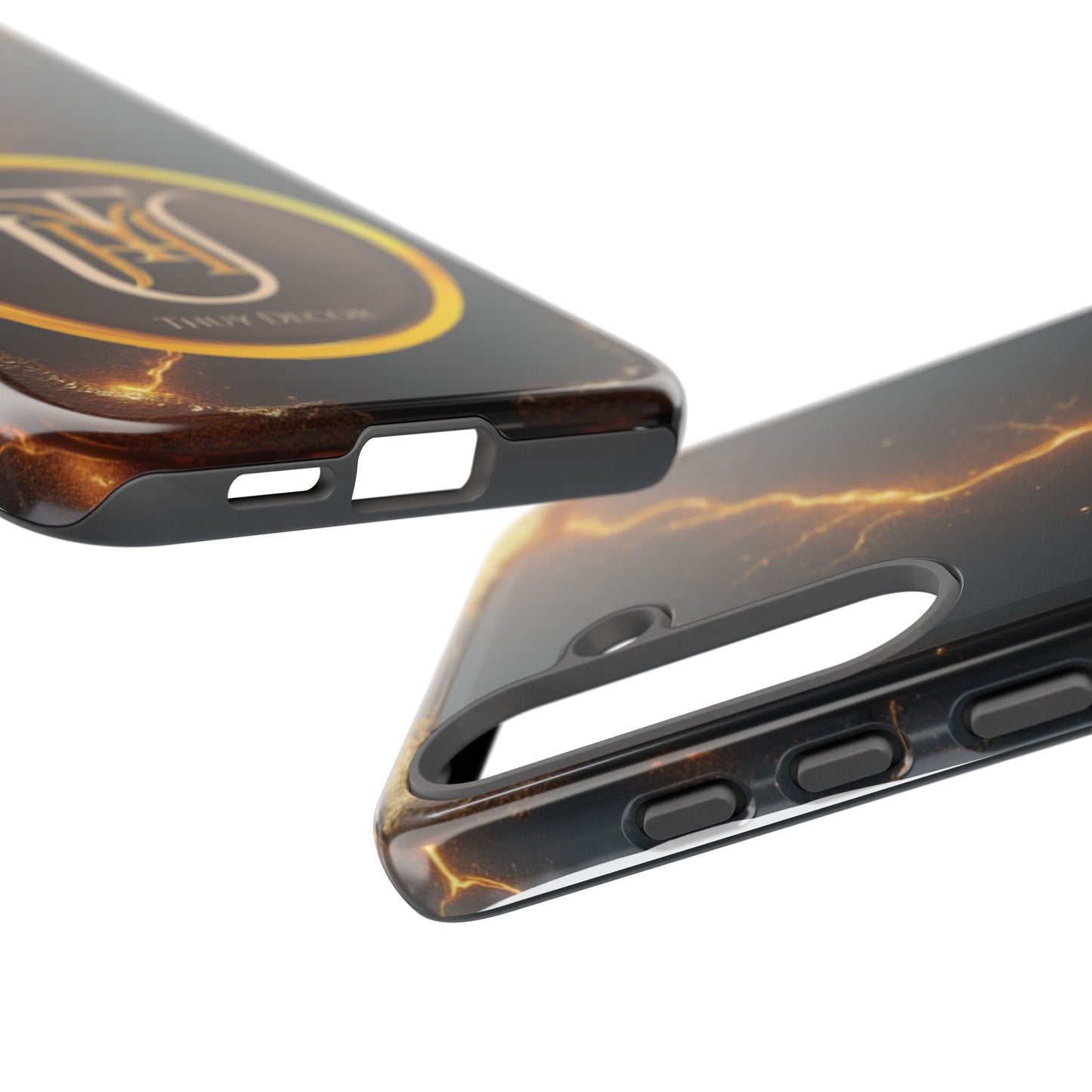 Black & Gold Luxurious Thuy Decor Brand Cover Phone Case