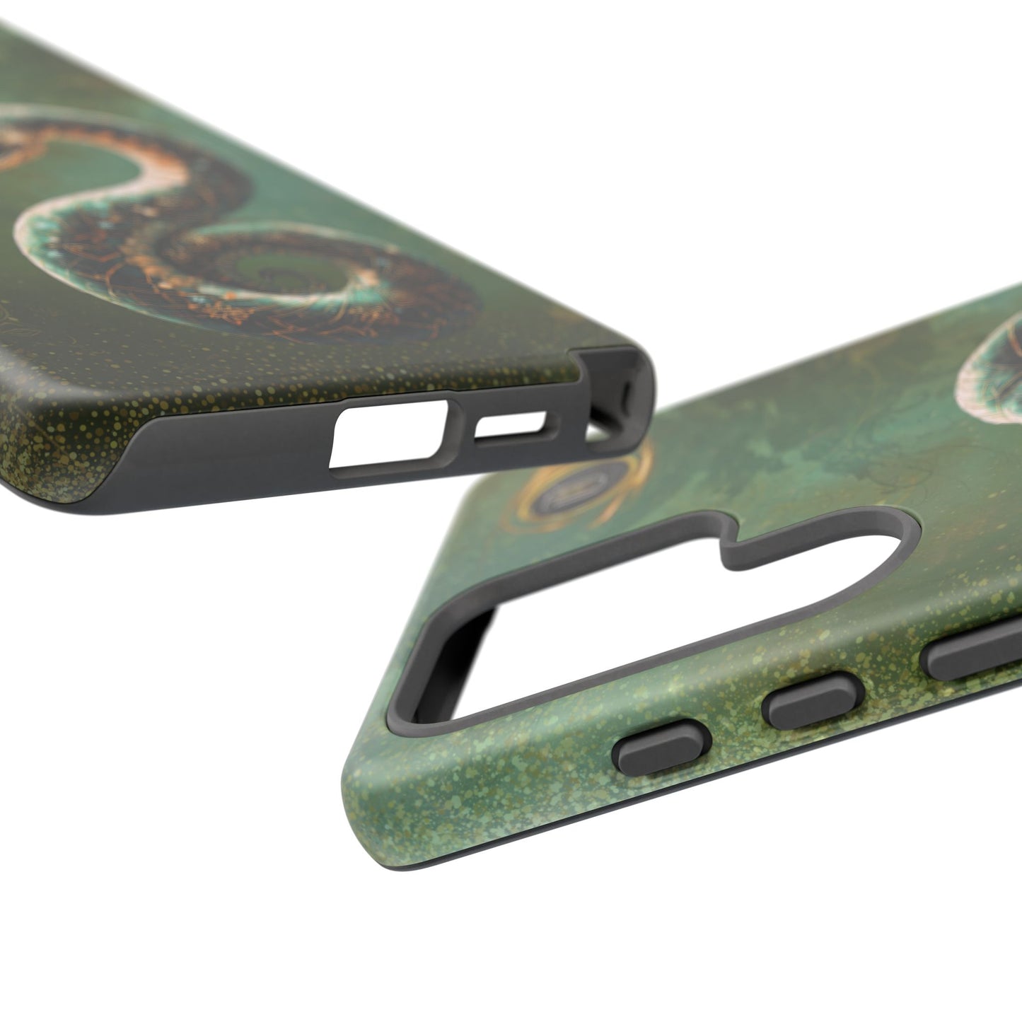Lunar Snake Phone Case — Eternity Serpent Design