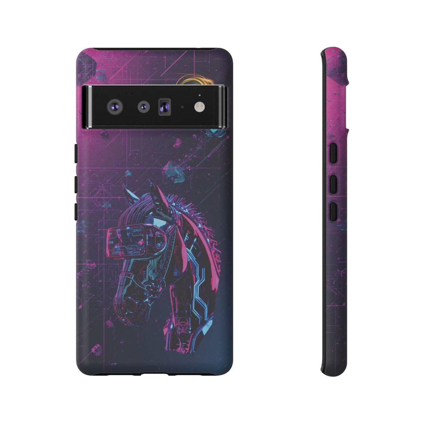 Cyber Lunar Horse Tough Case — Quantum P Phone Cover