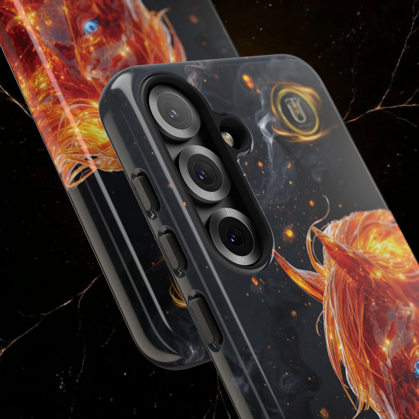 Lunar Horse 2026 Phone Case — Fiery Lucky Charm