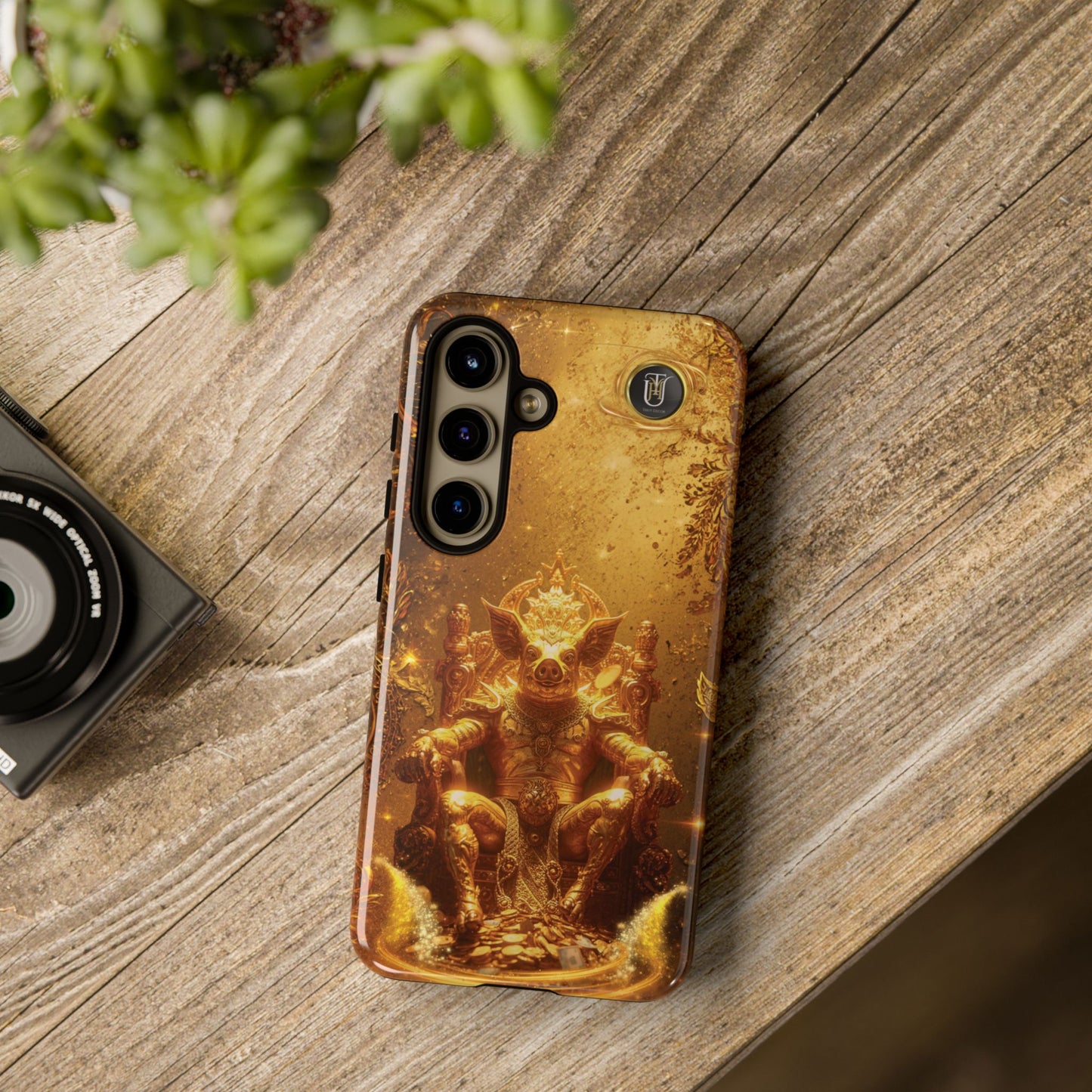 Lunar Pig Zodiac Phone Case — Fortune Totem for Wealth & Protection