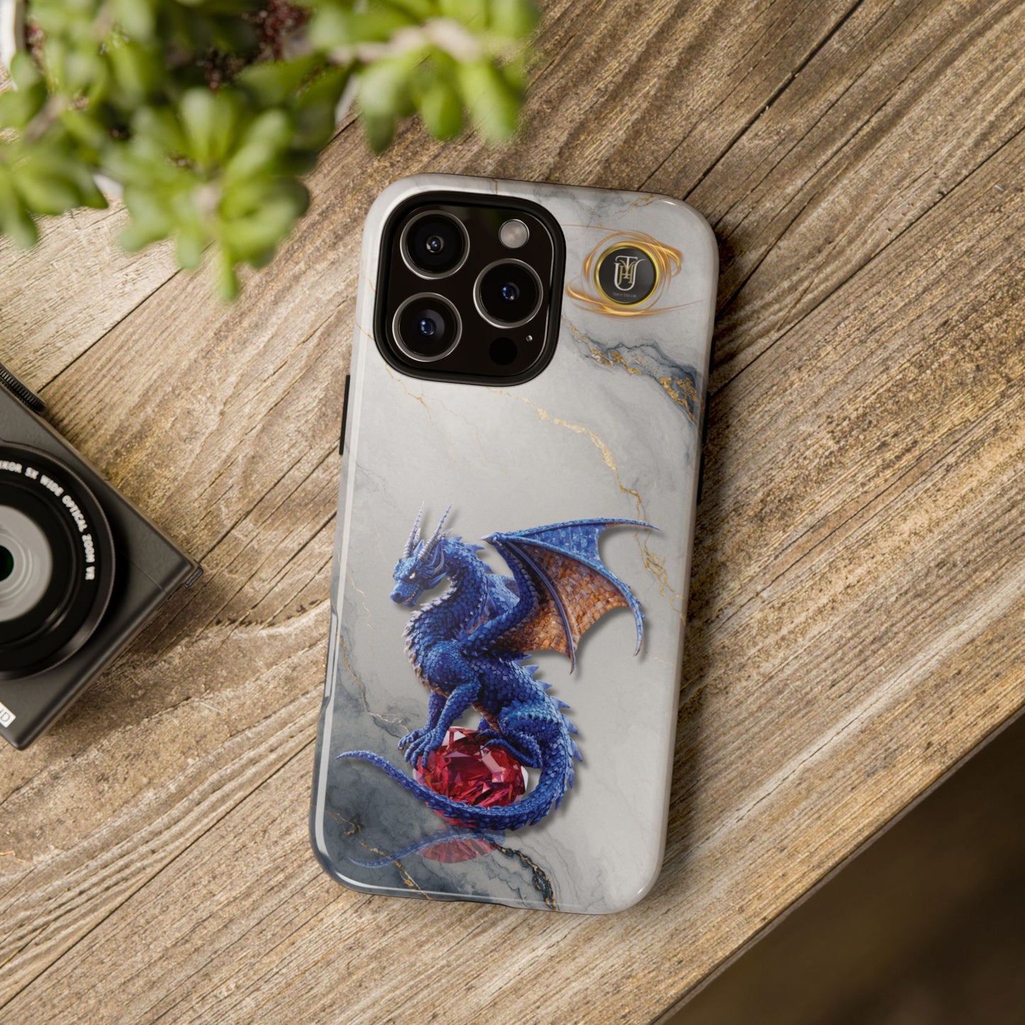 Lapis Dragon Gem Guardian Phone Case