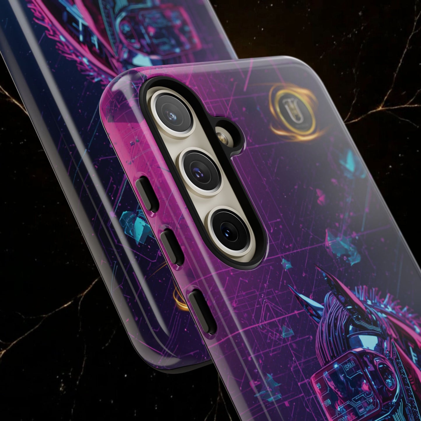 Cyber Lunar Horse Tough Case — Quantum P Phone Cover