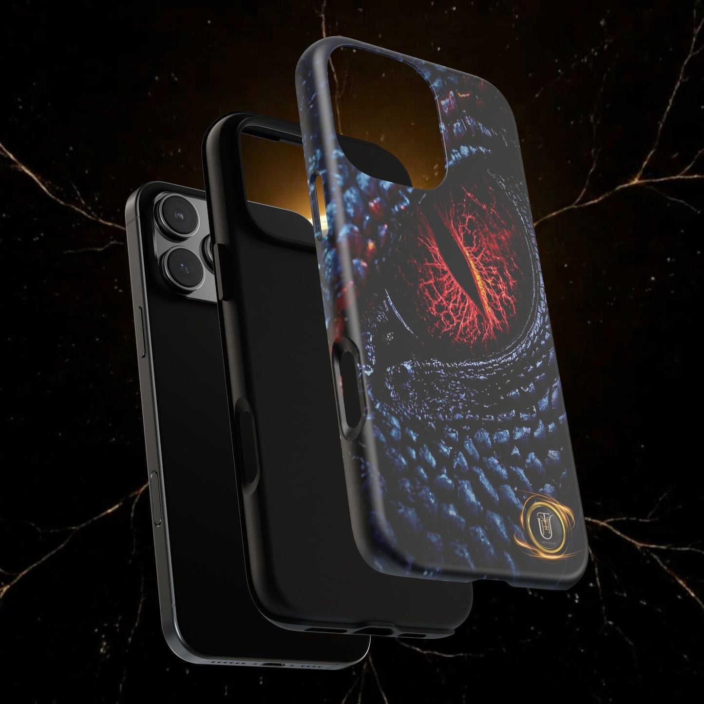 Evil Dragon Eye Phone Case — 'It Looks at You' Protective Cover