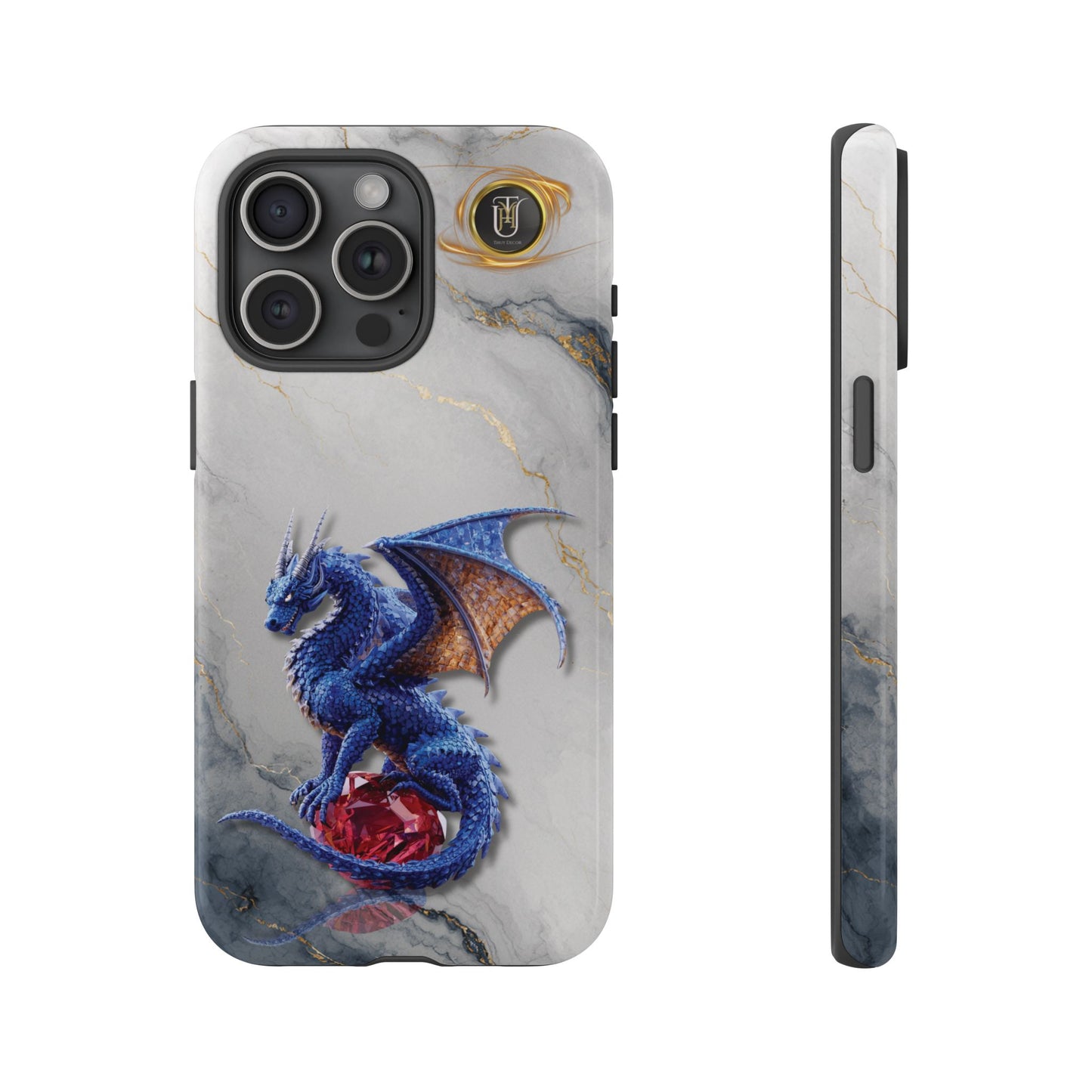 Lapis Dragon Gem Guardian Phone Case