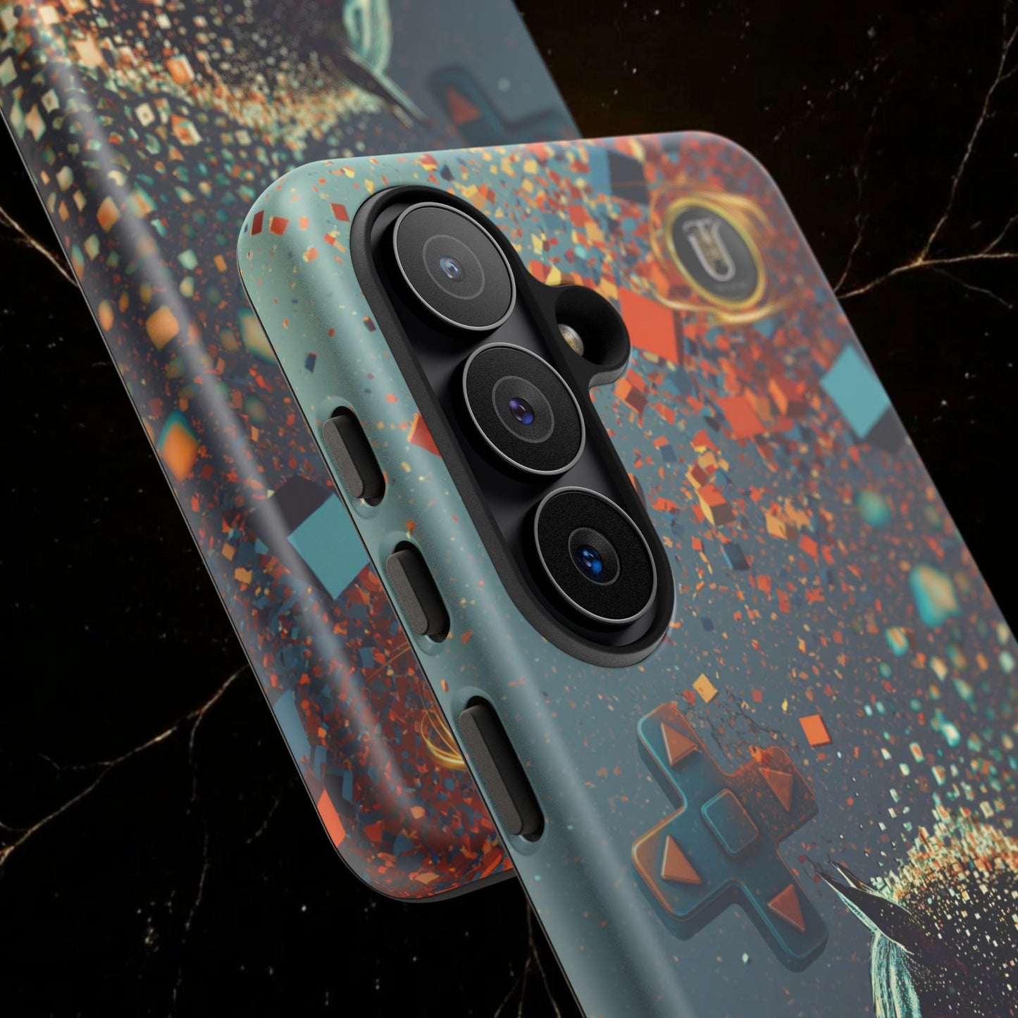 Glitched Lunar Horse Phone Case — Gamer Lucky Totem