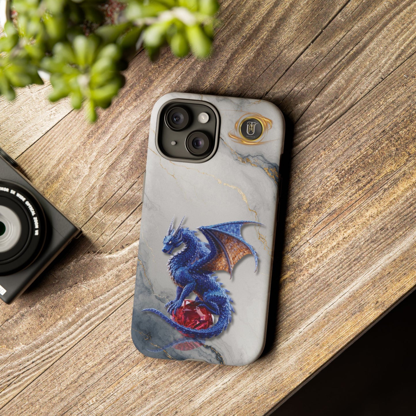 Lapis Dragon Gem Guardian Phone Case