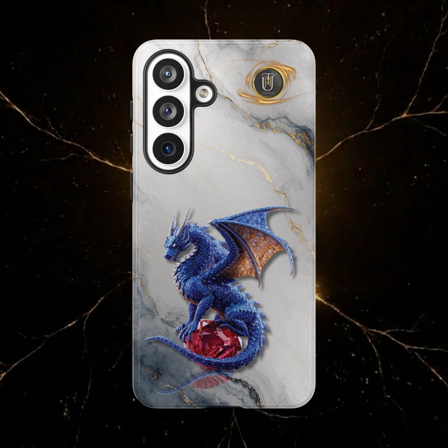 Lapis Dragon Gem Guardian Phone Case