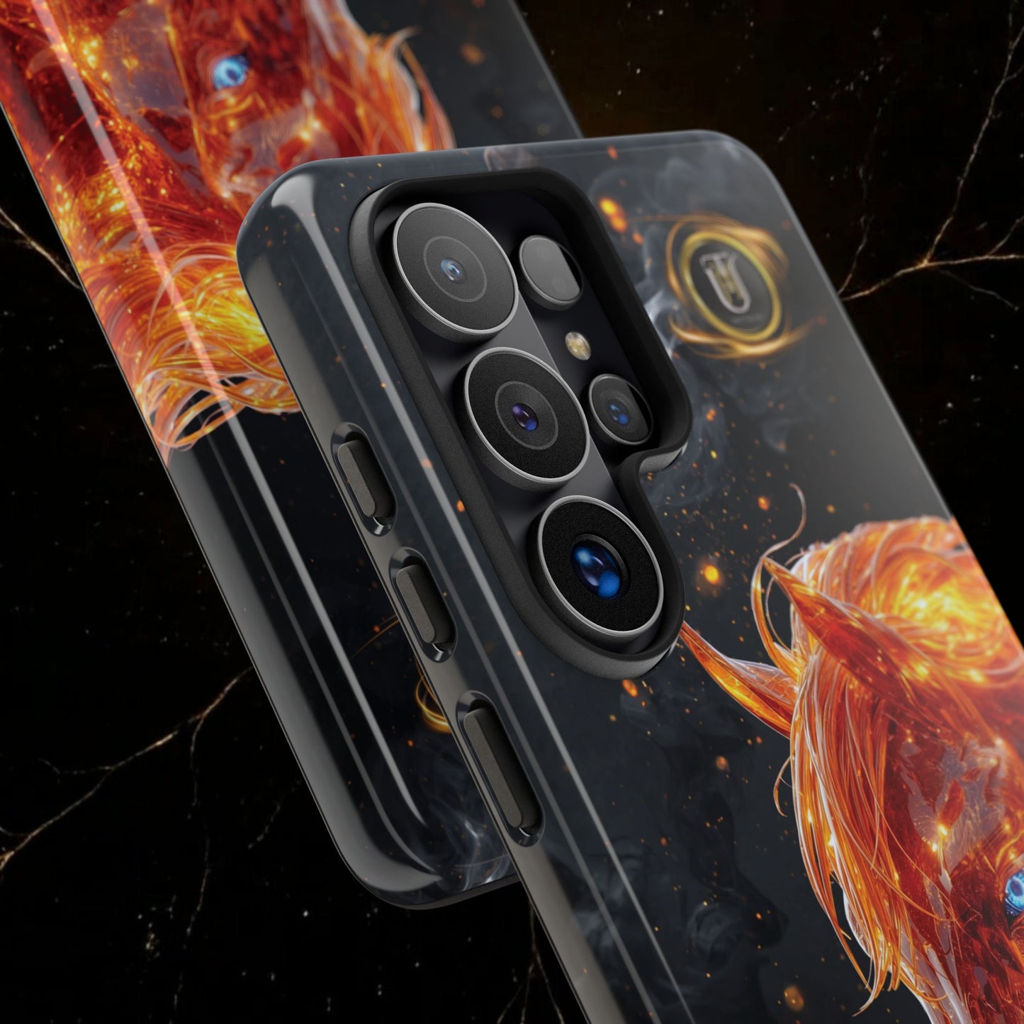 Lunar Horse 2026 Phone Case — Fiery Lucky Charm