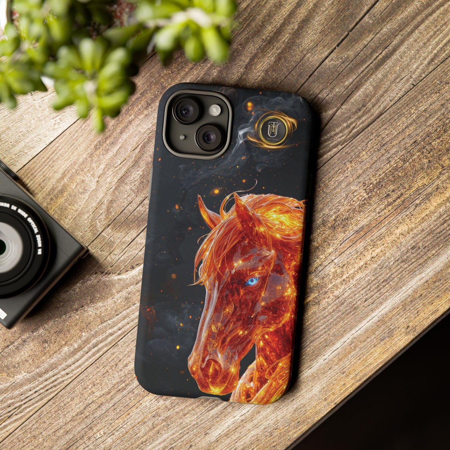 Lunar Horse 2026 Phone Case — Fiery Lucky Charm