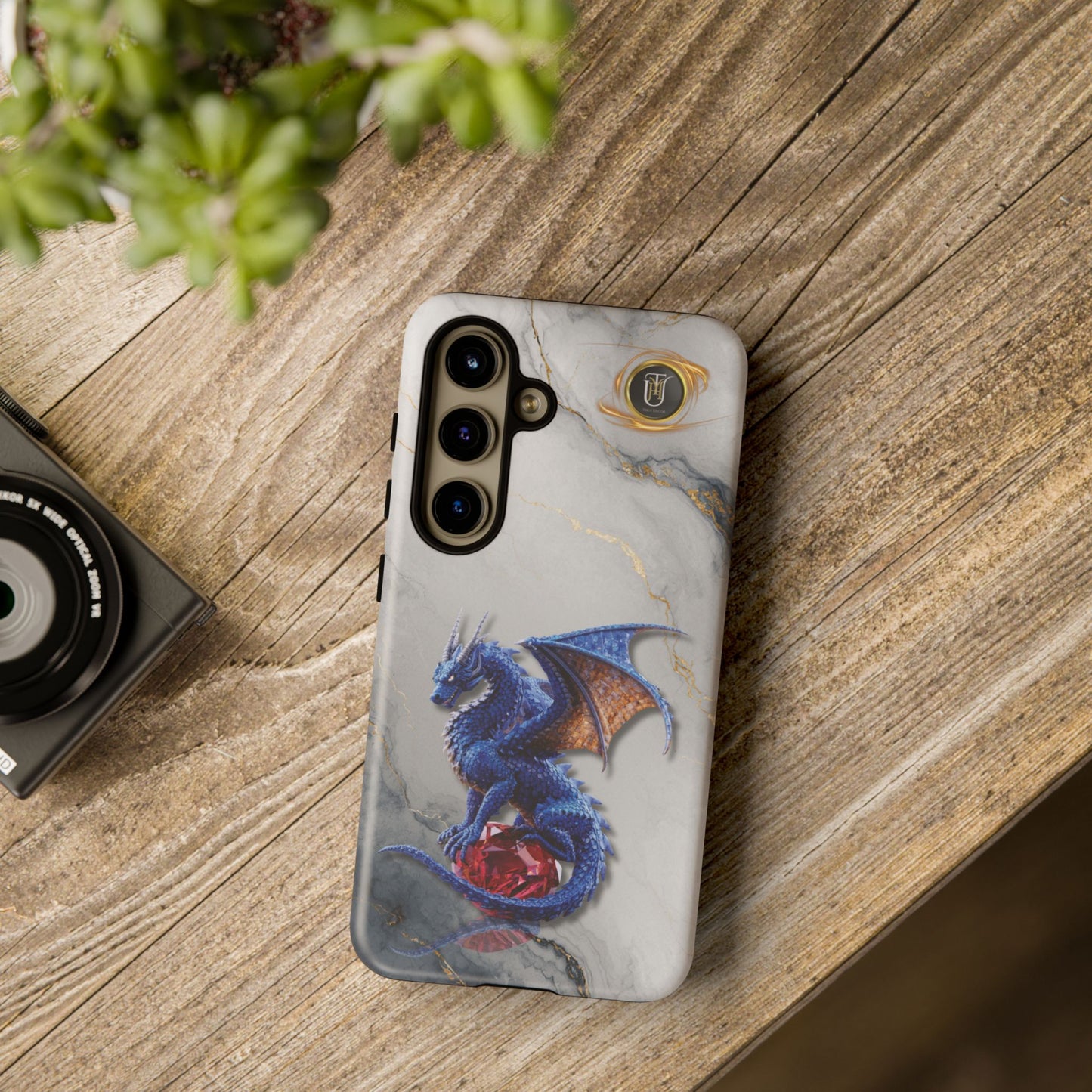Lapis Dragon Gem Guardian Phone Case