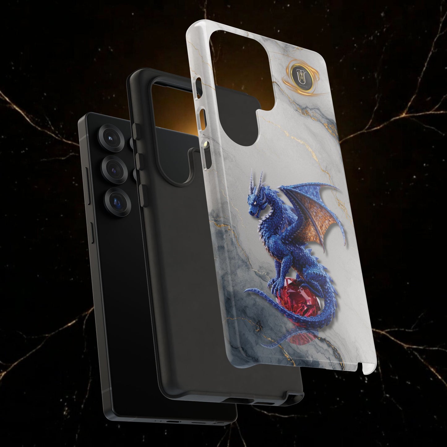 Lapis Dragon Gem Guardian Phone Case