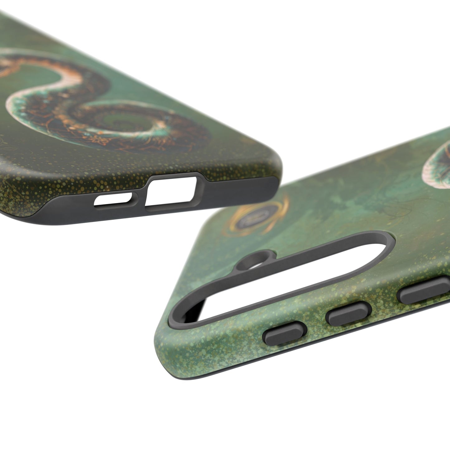 Lunar Snake Phone Case — Eternity Serpent Design