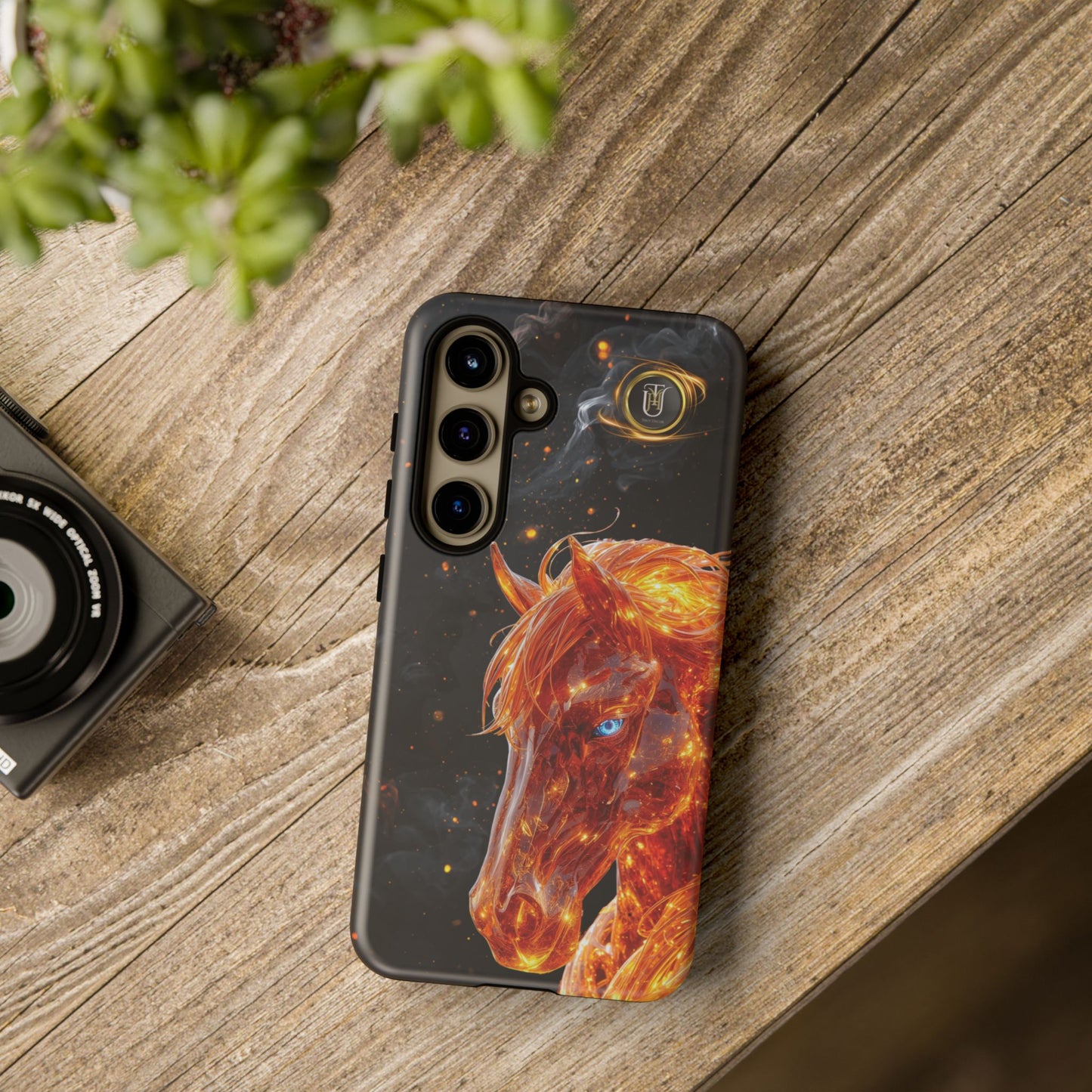 Lunar Horse 2026 Phone Case — Fiery Lucky Charm