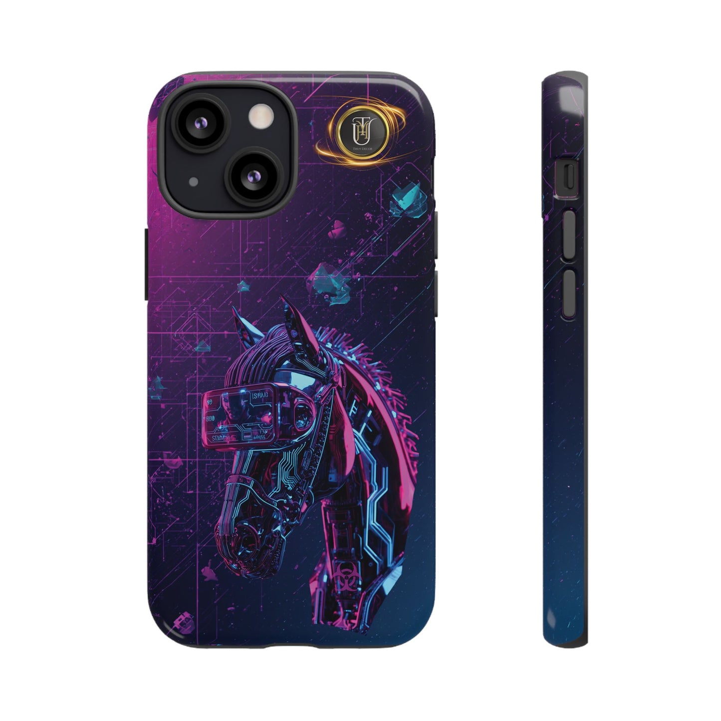 Cyber Lunar Horse Tough Case — Quantum P Phone Cover