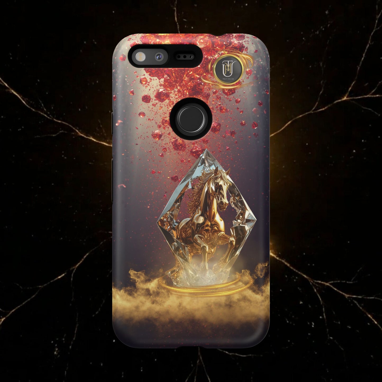 2026 Lunar New Year Prosperity Phone Case — "Happy New Year" Talisman Cover