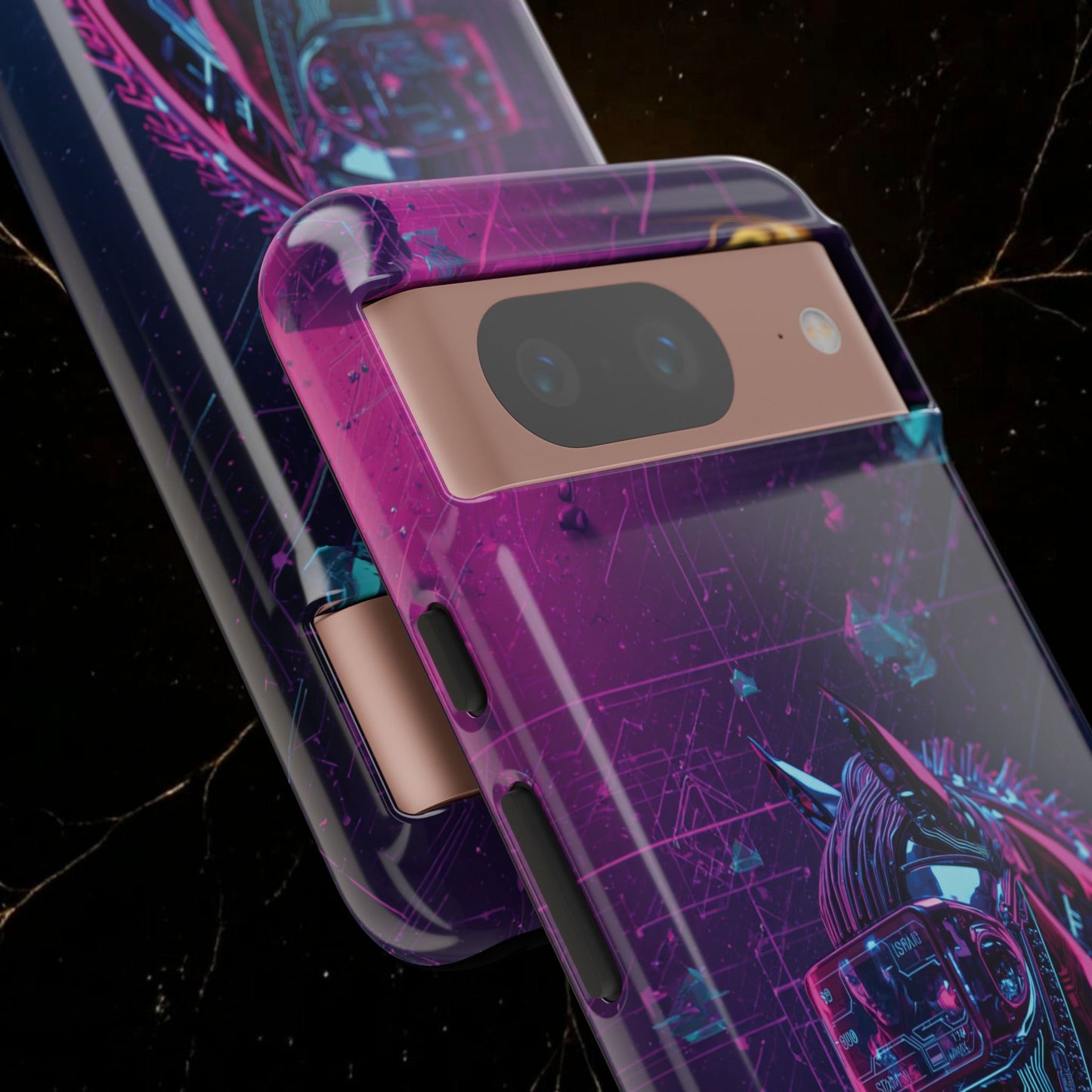 Cyber Lunar Horse Tough Case — Quantum P Phone Cover