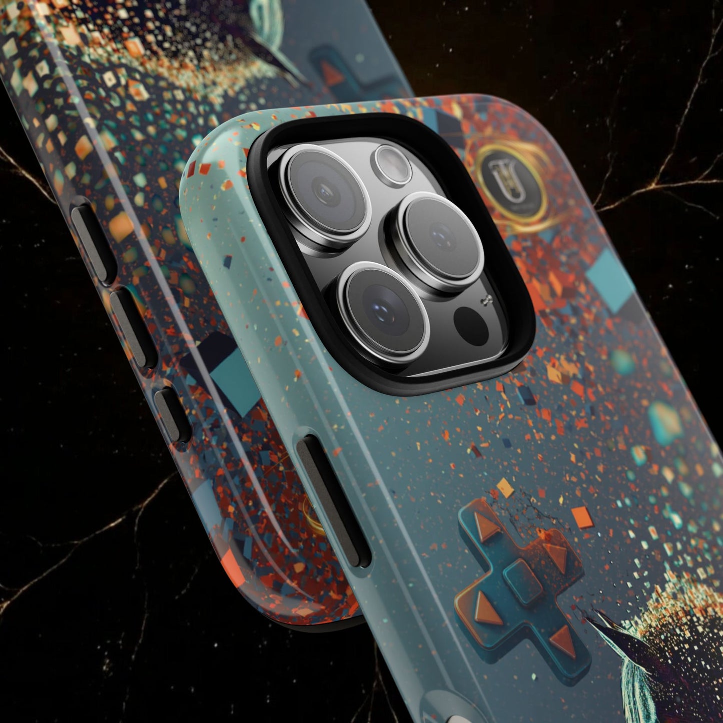 Glitched Lunar Horse Phone Case — Gamer Lucky Totem