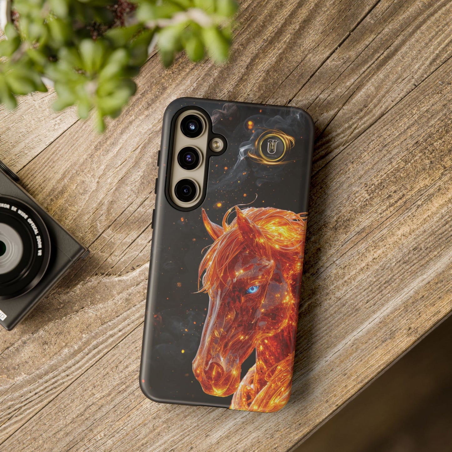 Lunar Horse 2026 Phone Case — Fiery Lucky Charm