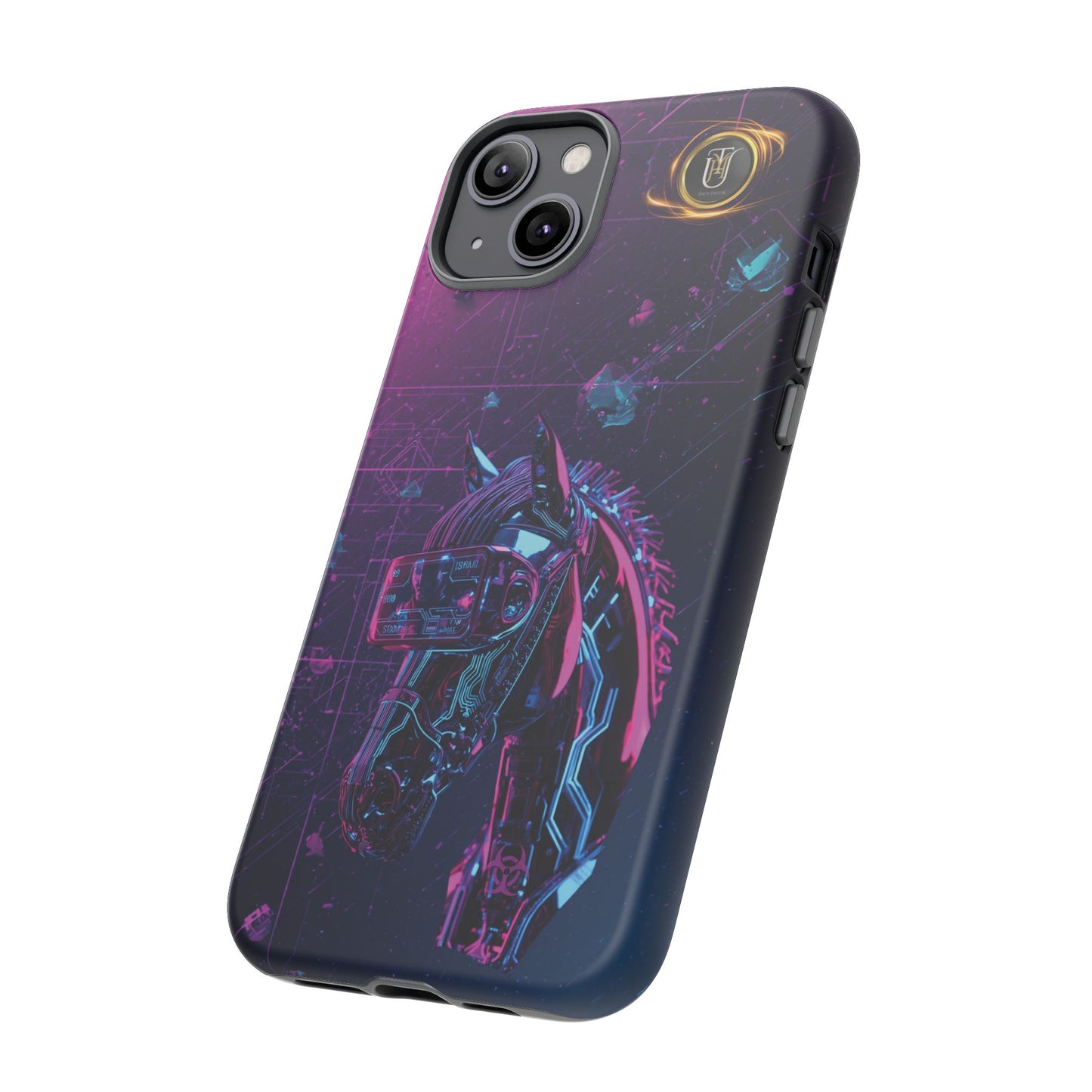 Cyber Lunar Horse Tough Case — Quantum P Phone Cover