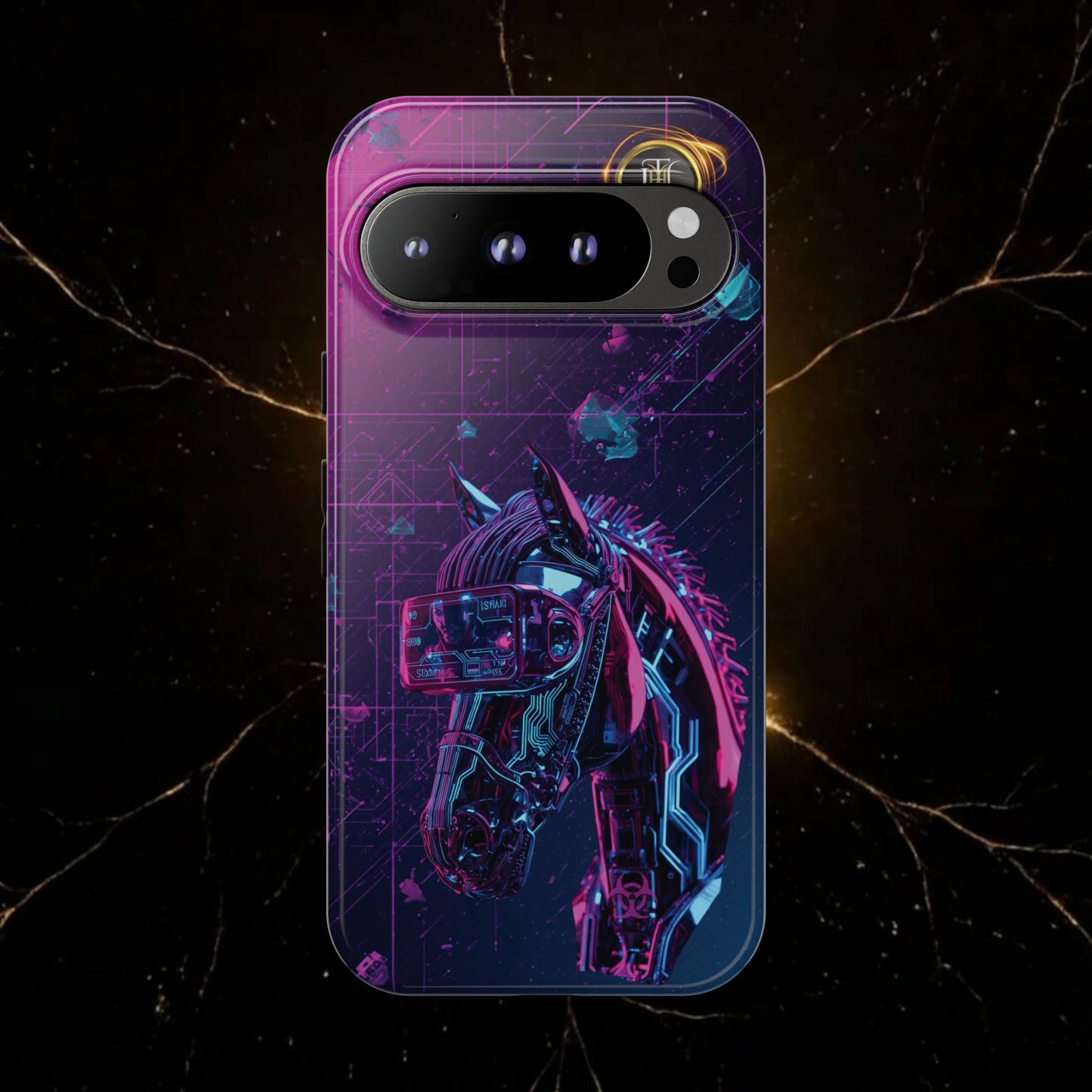 Cyber Lunar Horse Tough Case — Quantum P Phone Cover