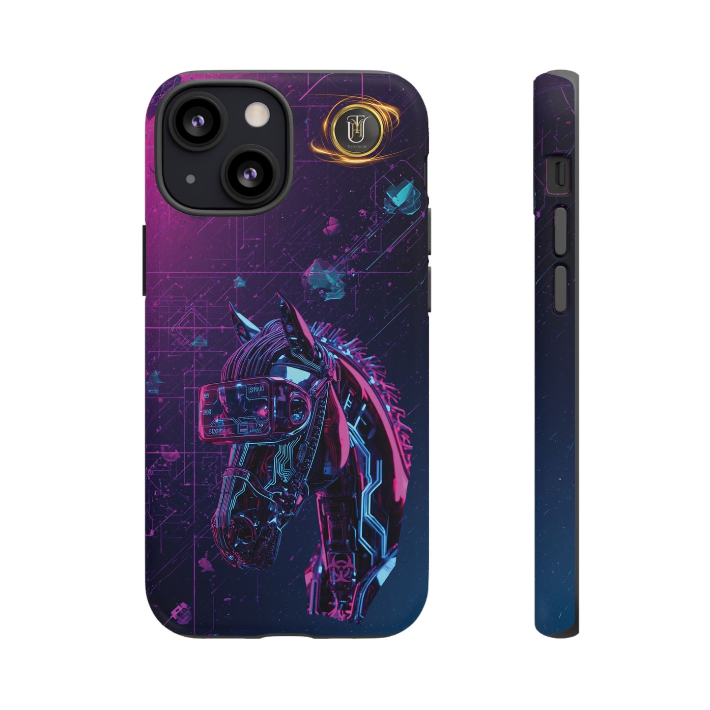 Cyber Lunar Horse Tough Case — Quantum P Phone Cover