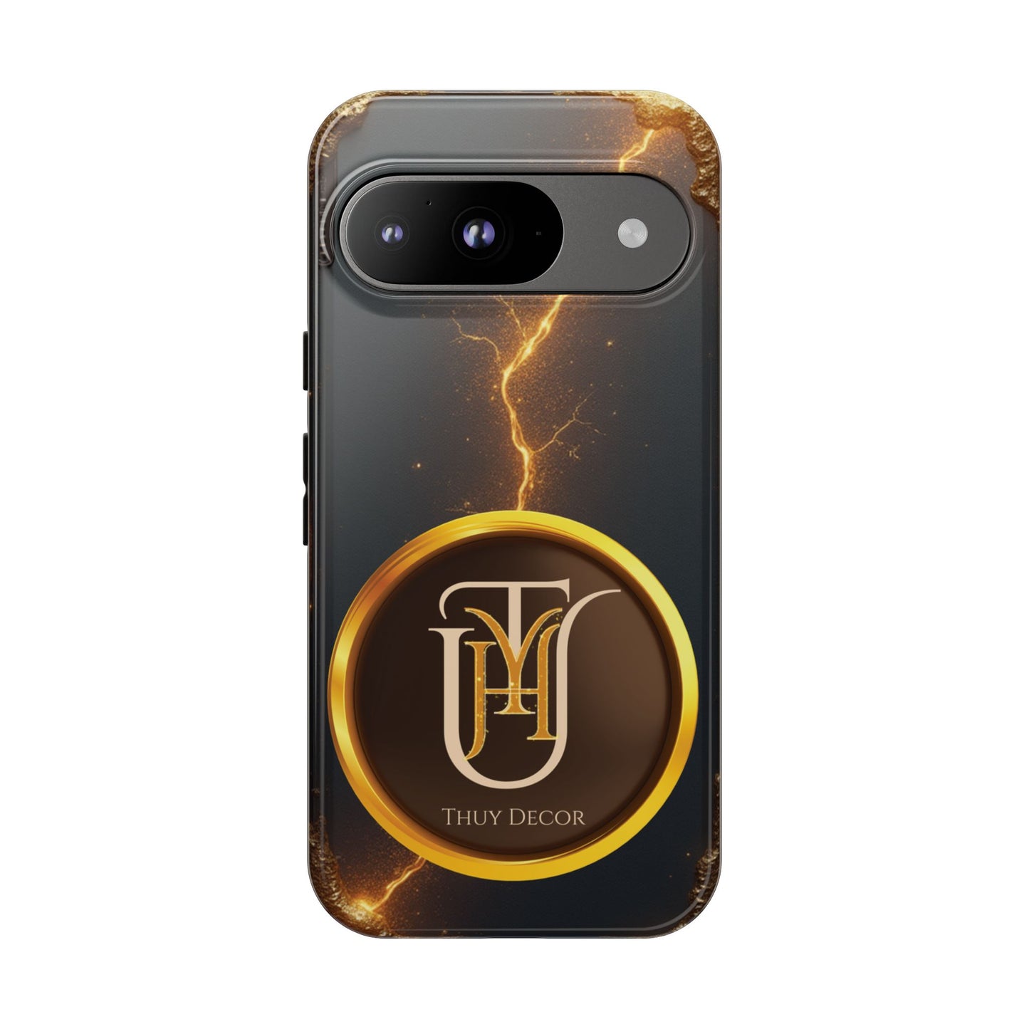 Black & Gold Luxurious Thuy Decor Brand Cover Phone Case
