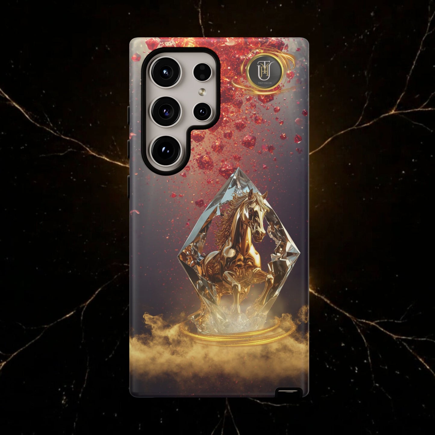 2026 Lunar New Year Prosperity Phone Case — "Happy New Year" Talisman Cover