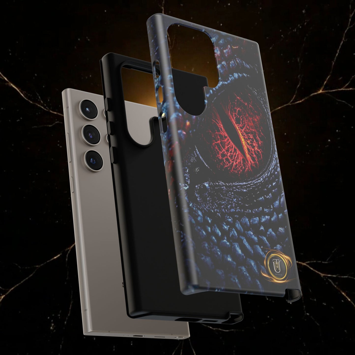 Evil Dragon Eye Phone Case — 'It Looks at You' Protective Cover