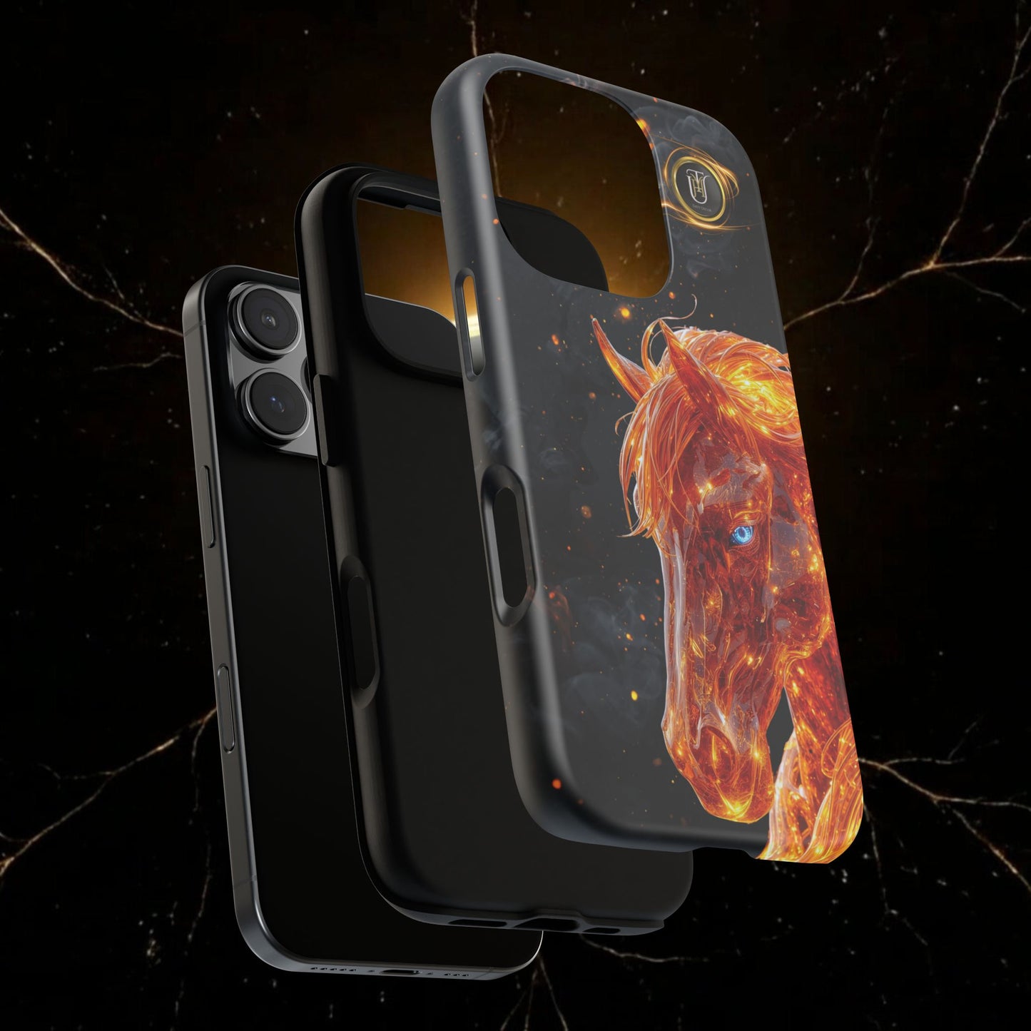 Lunar Horse 2026 Phone Case — Fiery Lucky Charm