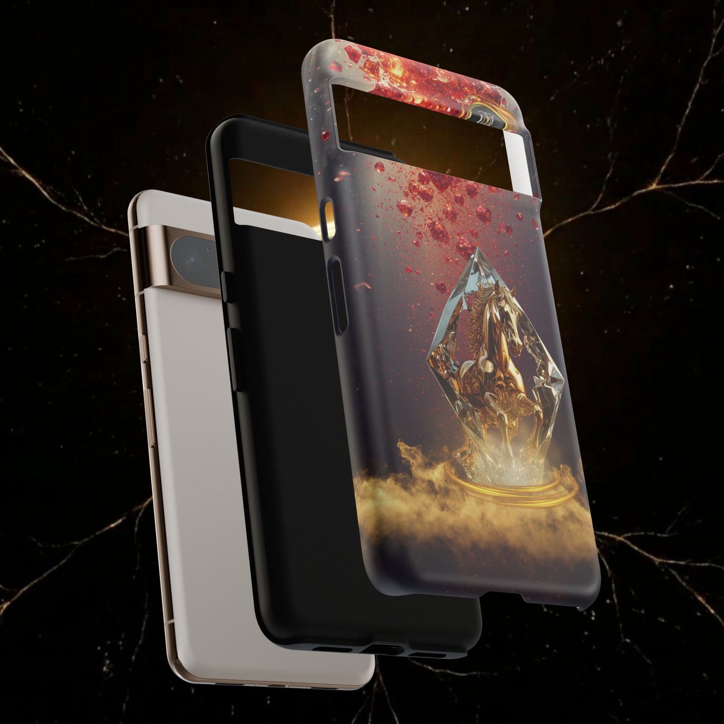 2026 Lunar New Year Prosperity Phone Case — "Happy New Year" Talisman Cover