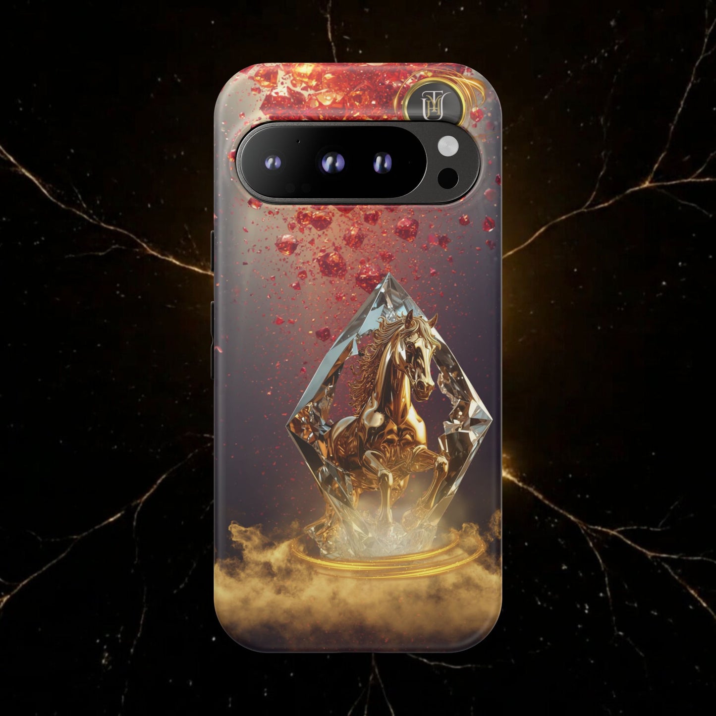 2026 Lunar New Year Prosperity Phone Case — "Happy New Year" Talisman Cover