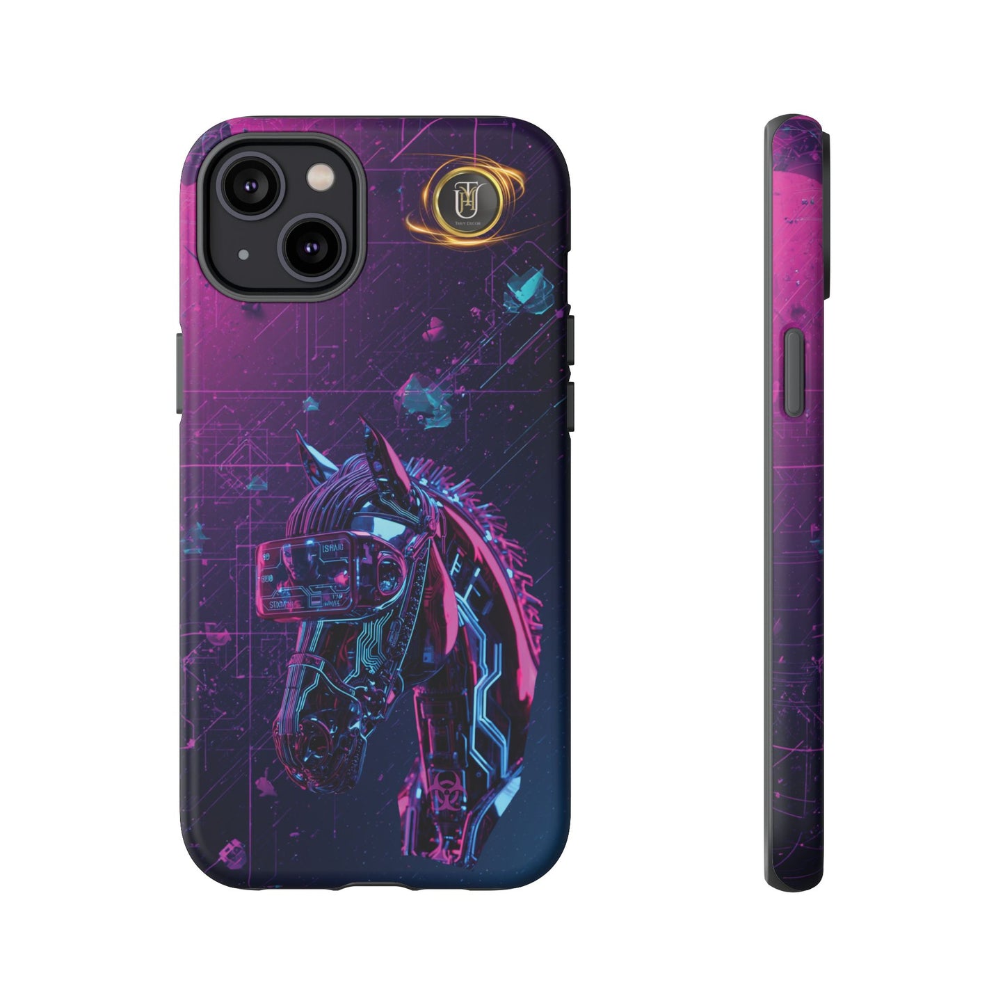 Cyber Lunar Horse Tough Case — Quantum P Phone Cover
