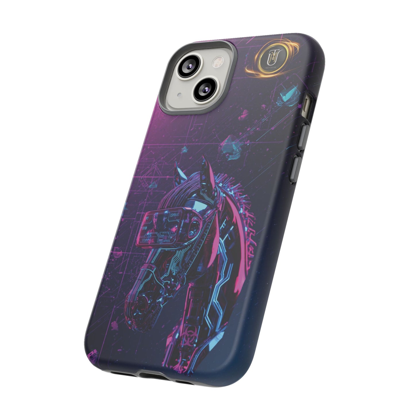 Cyber Lunar Horse Tough Case — Quantum P Phone Cover