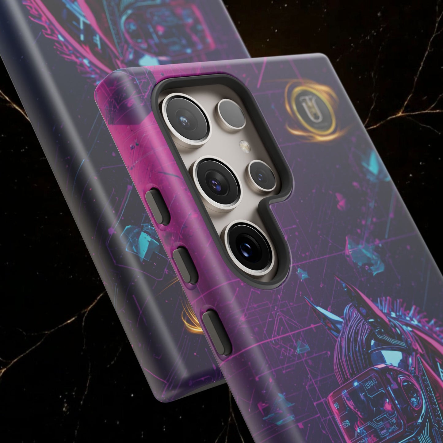 Cyber Lunar Horse Tough Case — Quantum P Phone Cover