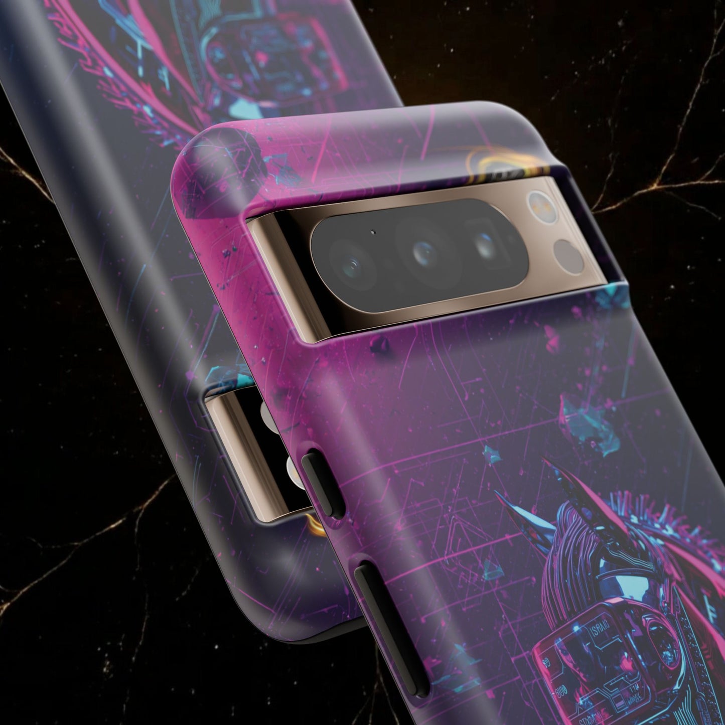 Cyber Lunar Horse Tough Case — Quantum P Phone Cover