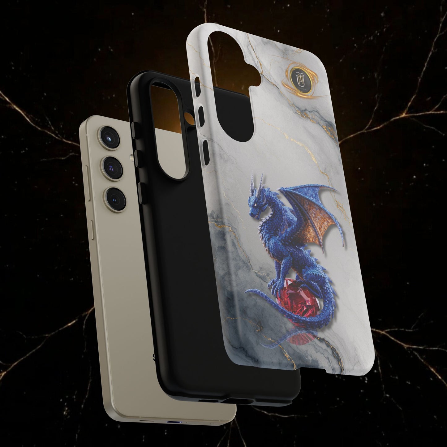 Lapis Dragon Gem Guardian Phone Case