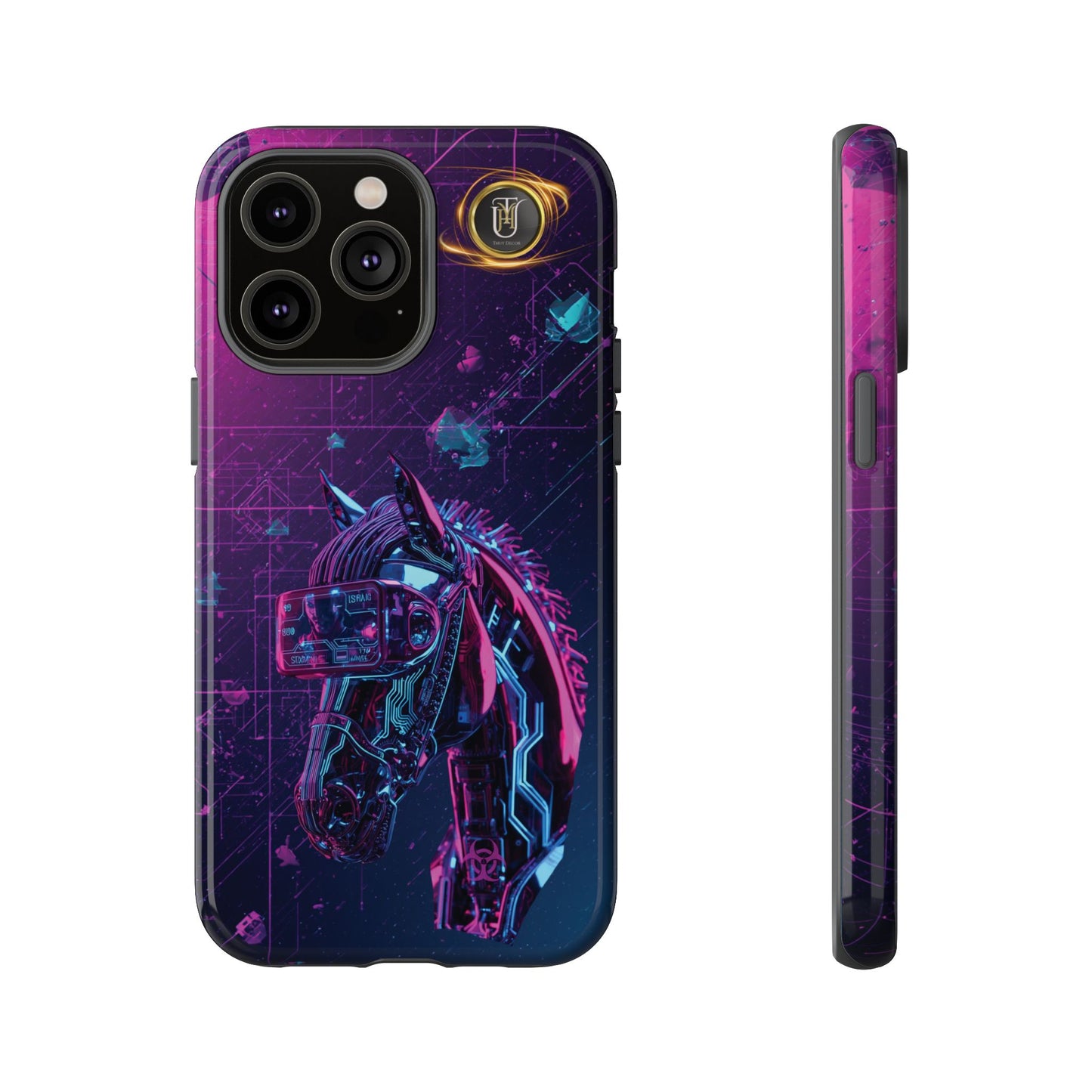 Cyber Lunar Horse Tough Case — Quantum P Phone Cover