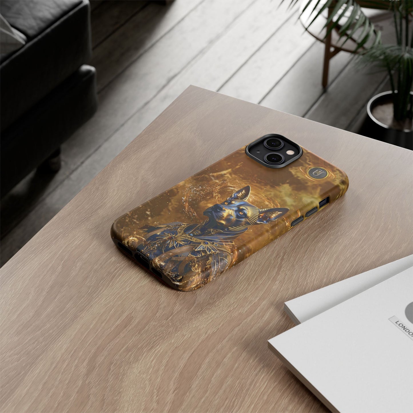 Lunar Dog Phone Case — "Royalty in Blood"