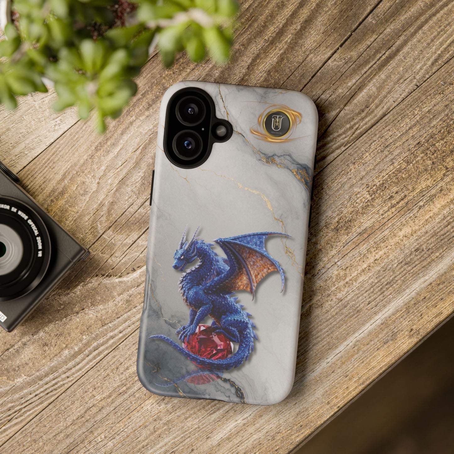 Lapis Dragon Gem Guardian Phone Case
