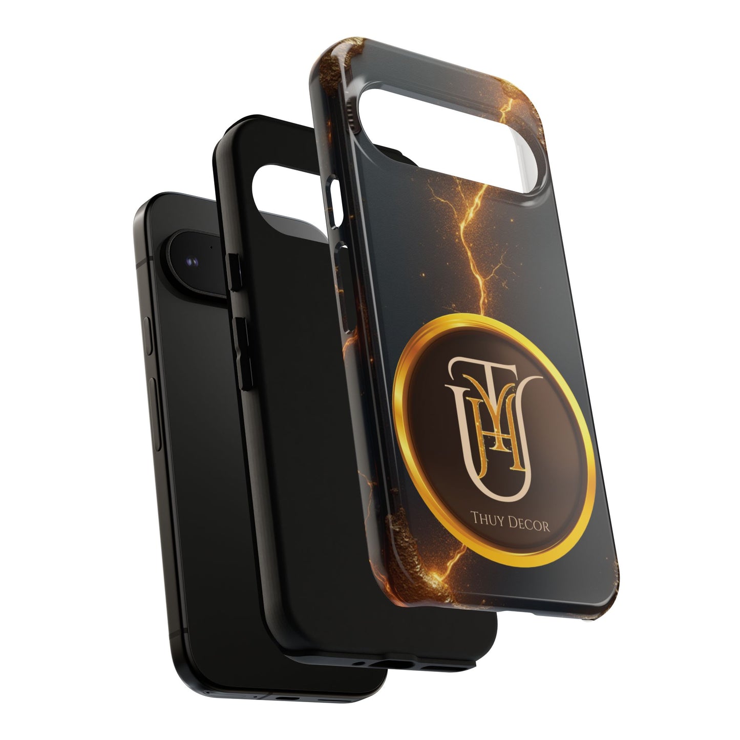 Black & Gold Luxurious Thuy Decor Brand Cover Phone Case