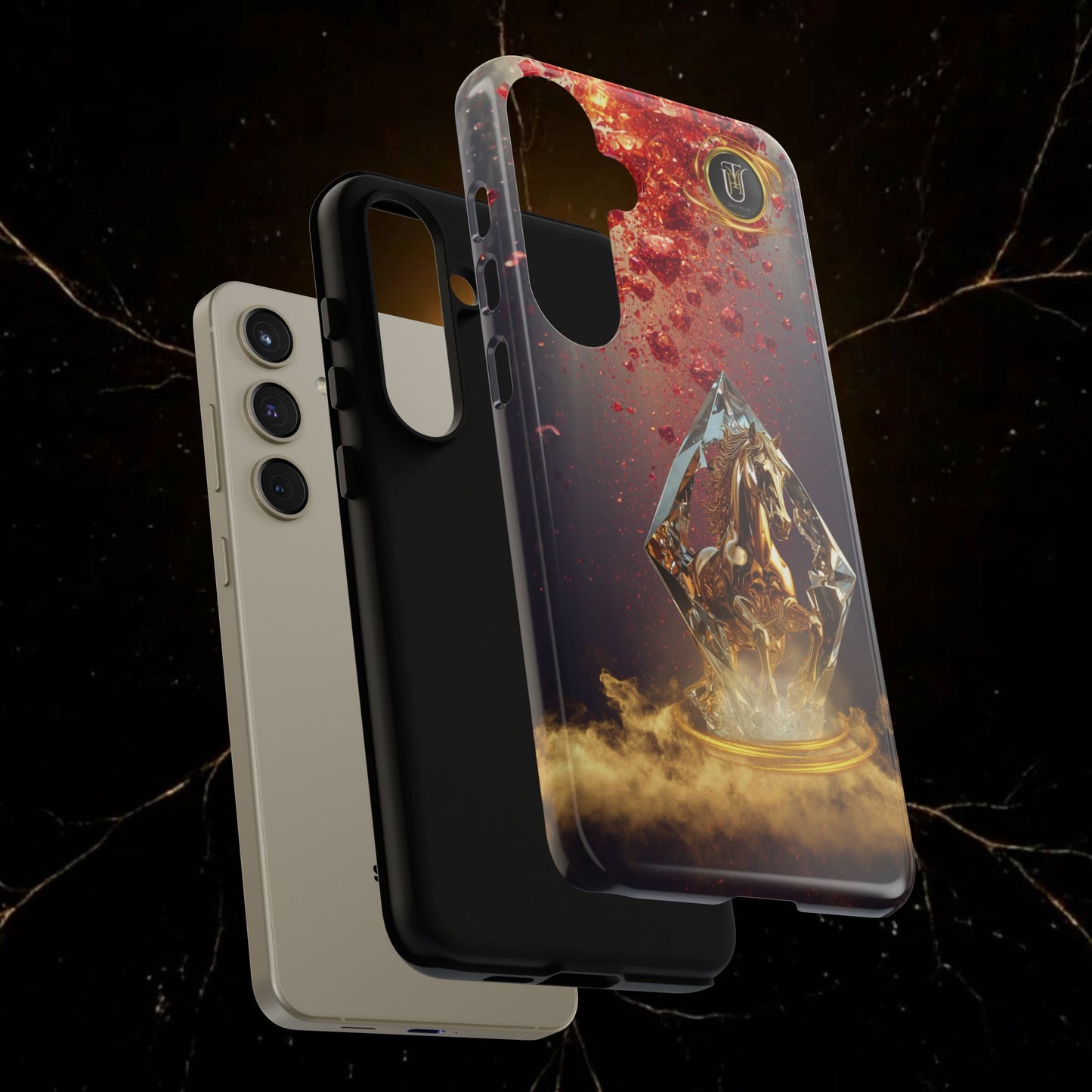2026 Lunar New Year Prosperity Phone Case — "Happy New Year" Talisman Cover