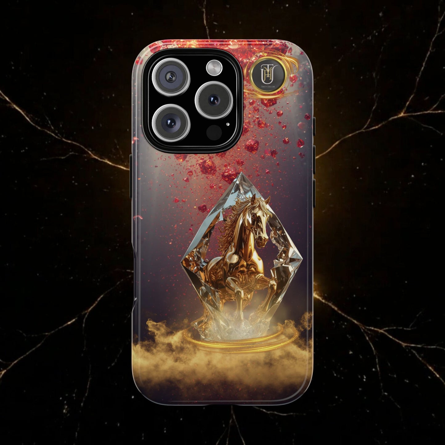 2026 Lunar New Year Prosperity Phone Case — "Happy New Year" Talisman Cover