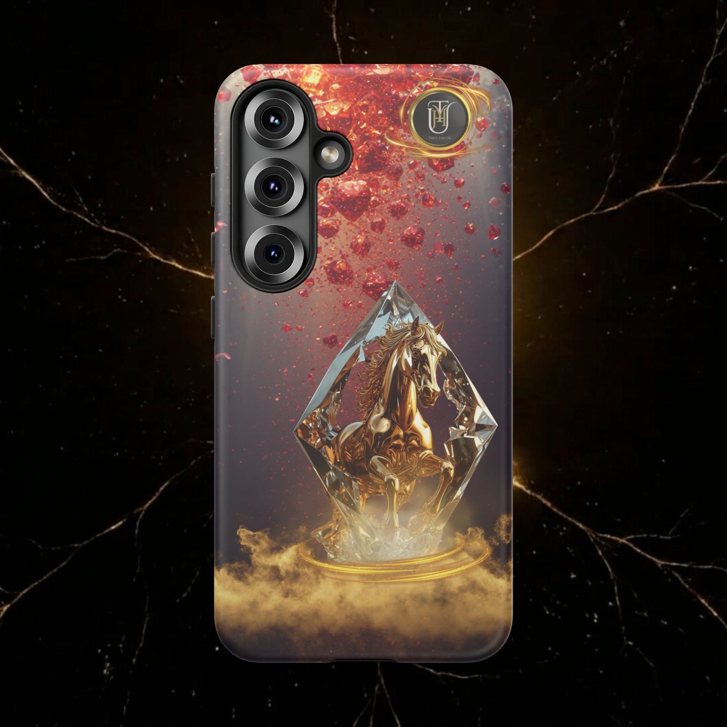 2026 Lunar New Year Prosperity Phone Case — "Happy New Year" Talisman Cover