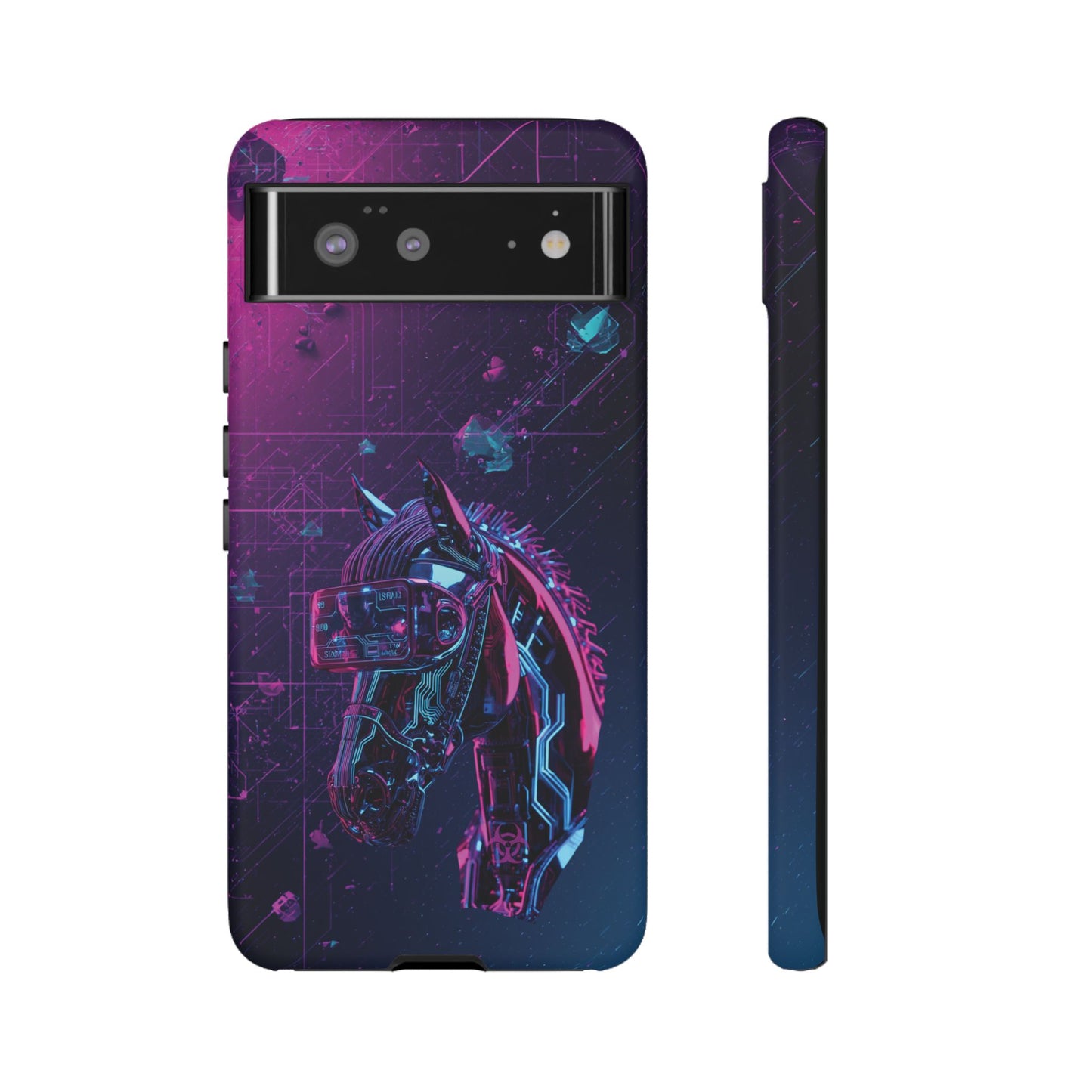 Cyber Lunar Horse Tough Case — Quantum P Phone Cover